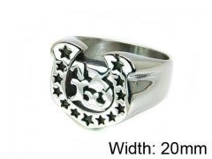 HY Stainless Steel 316L Men Casting Rings-HY22R0506HIU