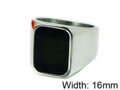 HY Stainless Steel 316L Men Gemstone Rings-HY45R0267PW