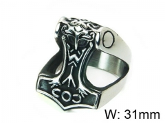 HY Stainless Steel 316L Men Casting Rings-HY22R0824H4B