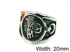 HY Stainless Steel 316L Men Casting Rings-HY22R1173HIV