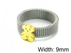 HY Stainless Steel 316L Lady Bears Rigns-HY64R0159NL