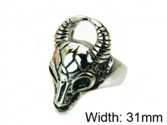 HY Stainless Steel 316L Men Casting Rings-HY22R0581HIF