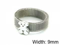 HY Stainless Steel 316L Lady Bears Rigns-HY64R0158NU