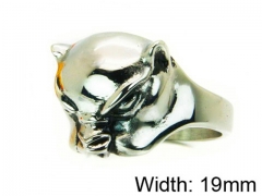 HY Stainless Steel 316L Man Skull Rings-HY22R1262HFF