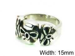 HY Stainless Steel 316L Man Skull Rings-HY22R0678HHV