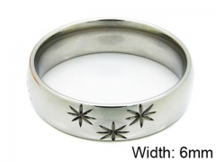 HY Stainless Steel 316L Men Popular Rings-HY06R0202I5