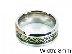 HY Stainless Steel 316L Lady Popular Rings-HY14R0446OL