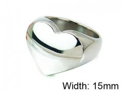 HY Stainless Steel 316L Lady Popular Rings-HY45R0235OD