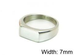 HY Stainless Steel 316L Men Popular Rings-HY22R1202HIC