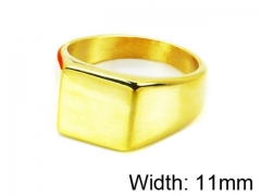 HY Stainless Steel 316L Men Popular Rings-HY15R1106HHE