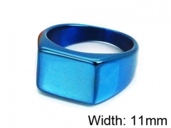 HY Stainless Steel 316L Men Popular Rings-HY17R0220PL