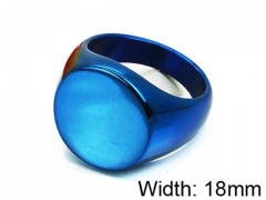 HY Stainless Steel 316L Men Popular Rings-HY17R0221PL