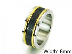 HY Stainless Steel 316L Men Popular Rings-HY05R0133HKW