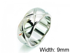 HY Stainless Steel 316L Men Popular Rings-HY14R0495OF