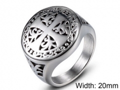 HY Wholesale Titanium Steel Popular Rings-HY002R0048HLC