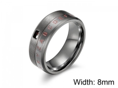 HY Jewelry Titanium Steel Popular Rings-HY007R0010HJL