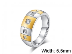 HY Jewelry Titanium Steel Popular Rings-HY007R0250PC