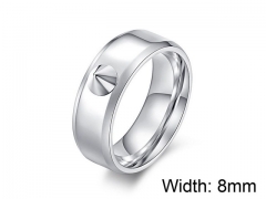 HY Jewelry Titanium Steel Popular Rings-HY007R0078NT