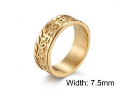 HY Jewelry Titanium Steel Popular Rings-HY007R0001PL