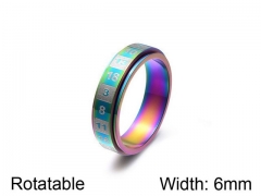 HY Jewelry Titanium Steel Popular Rings-HY007R0069PP