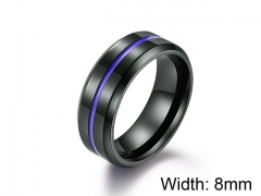 HY Jewelry Titanium Steel Popular Rings-HY007R0056OD