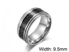 HY Jewelry Titanium Steel Popular Rings-HY007R0248PG