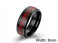 HY Jewelry Titanium Steel Popular Rings-HY007R0141HIC