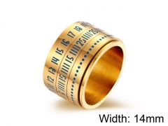 HY Jewelry Titanium Steel Popular Rings-HY007R0123HKD