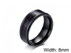 HY Jewelry Titanium Steel Popular Rings-HY007R0117PP