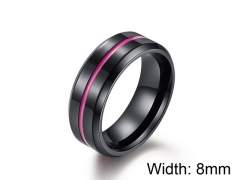 HY Jewelry Titanium Steel Popular Rings-HY007R0058OF