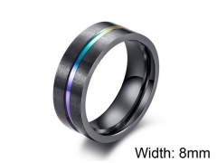 HY Jewelry Titanium Steel Popular Rings-HY007R0013HJC