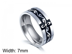 HY Jewelry Titanium Steel Popular Rings-HY007R0101ML