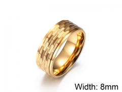 HY Jewelry Titanium Steel Popular Rings-HY007R0163PL