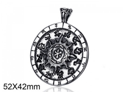 HY Wholesale Stainless steel 316L Fashion Pendant (not includ chain)-HY008P0161HSD