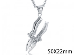 HY Wholesale Stainless steel 316L Crystal Pendant (not includ chain)-HY0001P0226IJE