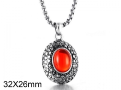 HY Wholesale Stainless steel 316L Crystal Pendant (not includ chain)-HY0001P0290HPD