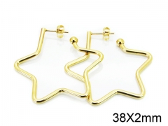 HY Wholesale Stainless Steel 316L Cheap Earrings-HY08E0097JE