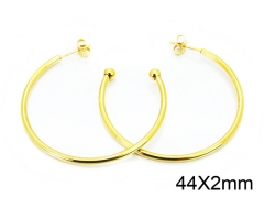 HY Wholesale Stainless Steel 316L Cheap Earrings-HY08E0103JA