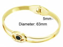 HY Wholesale Stainless Steel 316L Bangle-HY64B1315IIA