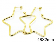 HY Wholesale Stainless Steel 316L Cheap Earrings-HY08E0096JW