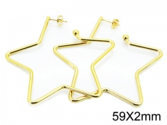 HY Wholesale Stainless Steel 316L Cheap Earrings-HY08E0095JQ