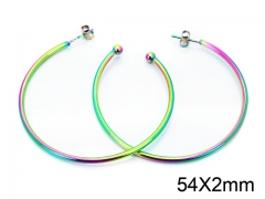 HY Wholesale Stainless Steel 316L Cheap Earrings-HY08E0112JF