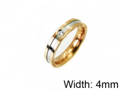 HY Wholesale Stainless Steel 316L CZ Rings-HY009R0047LD