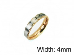 HY Wholesale Stainless Steel 316L CZ Rings-HY009R0048LZ