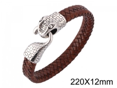 HY Wholesale Jewelry Bracelets (Leather)-HY0010B0218HNL