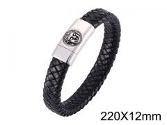 HY Wholesale Jewelry Bracelets (Leather)-HY0010B0221HLL