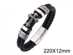 HY Wholesale Jewelry Bracelets (Leather)-HY0010B0180IOE