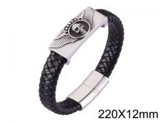 HY Wholesale Jewelry Bracelets (Leather)-HY0010B0029HOL