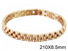 HY Wholesale Stainless Steel 316L Bracelets (Strap Style)-HY09B1021IEE