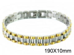 HY Wholesale Stainless Steel 316L Bracelets (Strap Style)-HY09B1017IXX